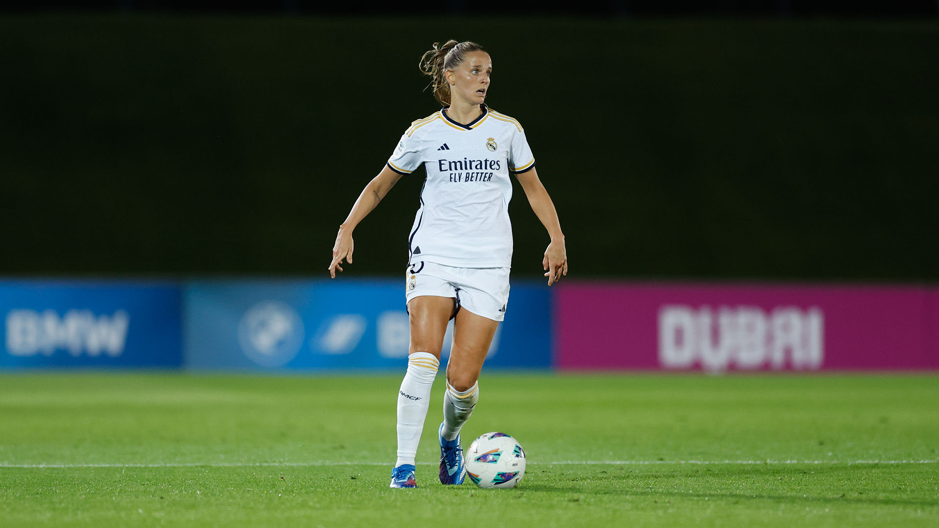 Once inicial del Real Madrid contra el Madrid CFF