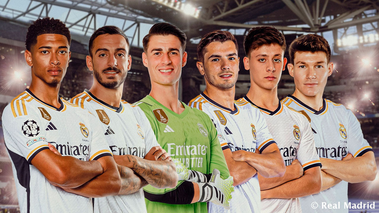 Jugadores del madrid 2023