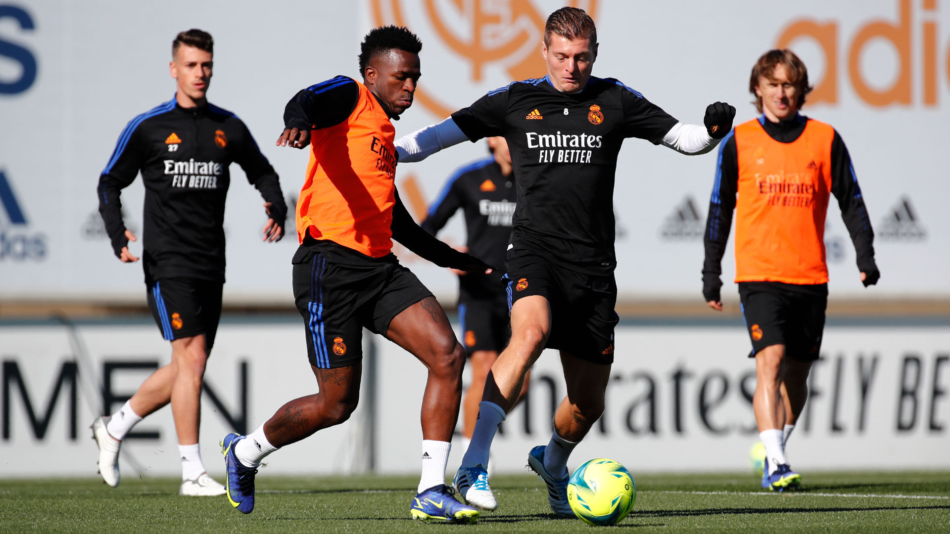 Último entrenamiento antes de recibir al Rayo