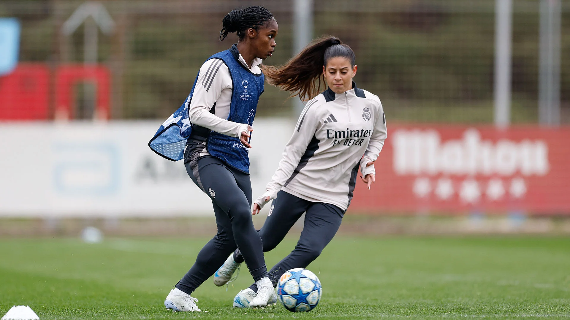 Último entrenamiento antes del partido contra el Arsenal