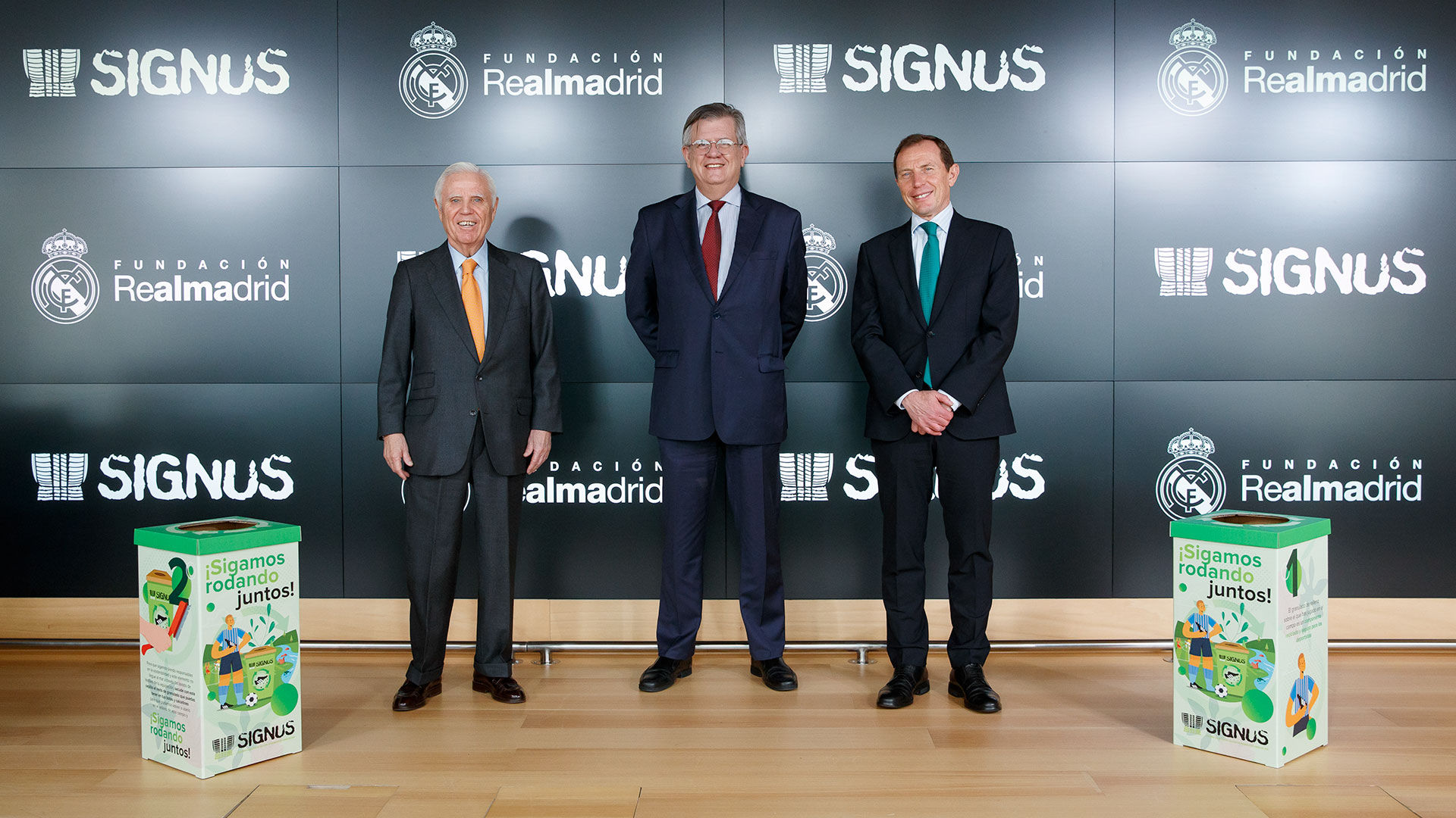 Signus renueva su colaboración con la Fundación Real Madrid por tercer año consecutivo