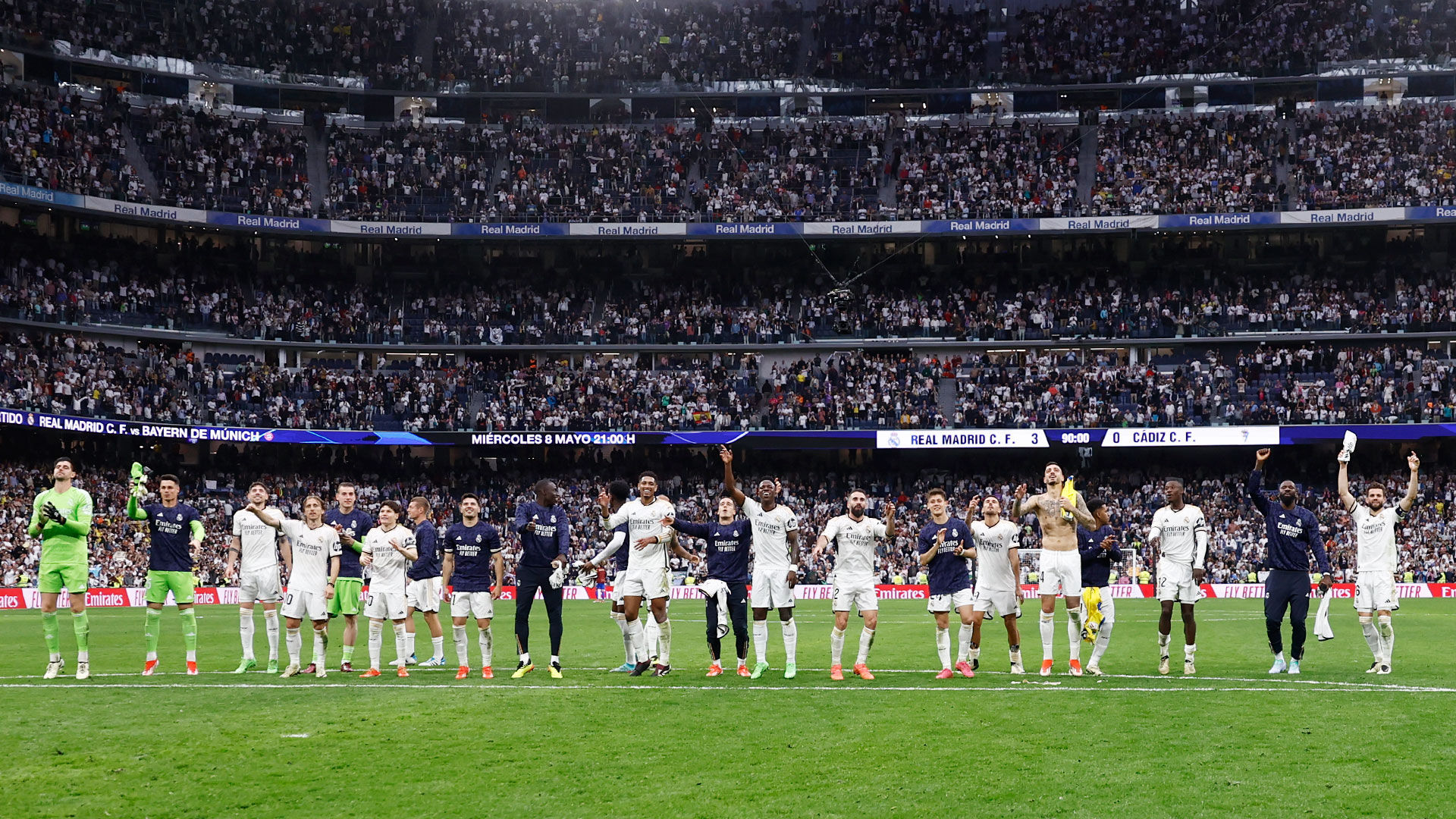 O Real Madrid celebrará seu 36º título da LaLiga no domingo