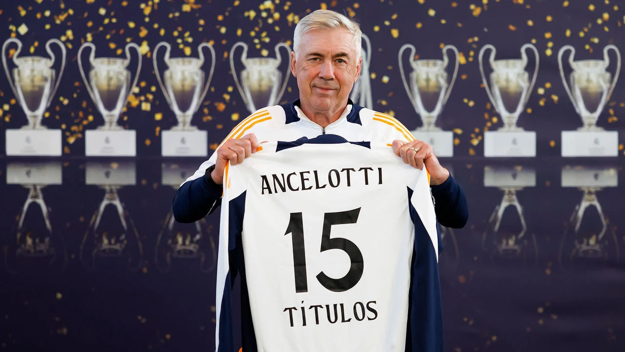 Ancelotti, el entrenador con más títulos de la historia del Real Madrid: “Es un honor haber tenido este éxito”