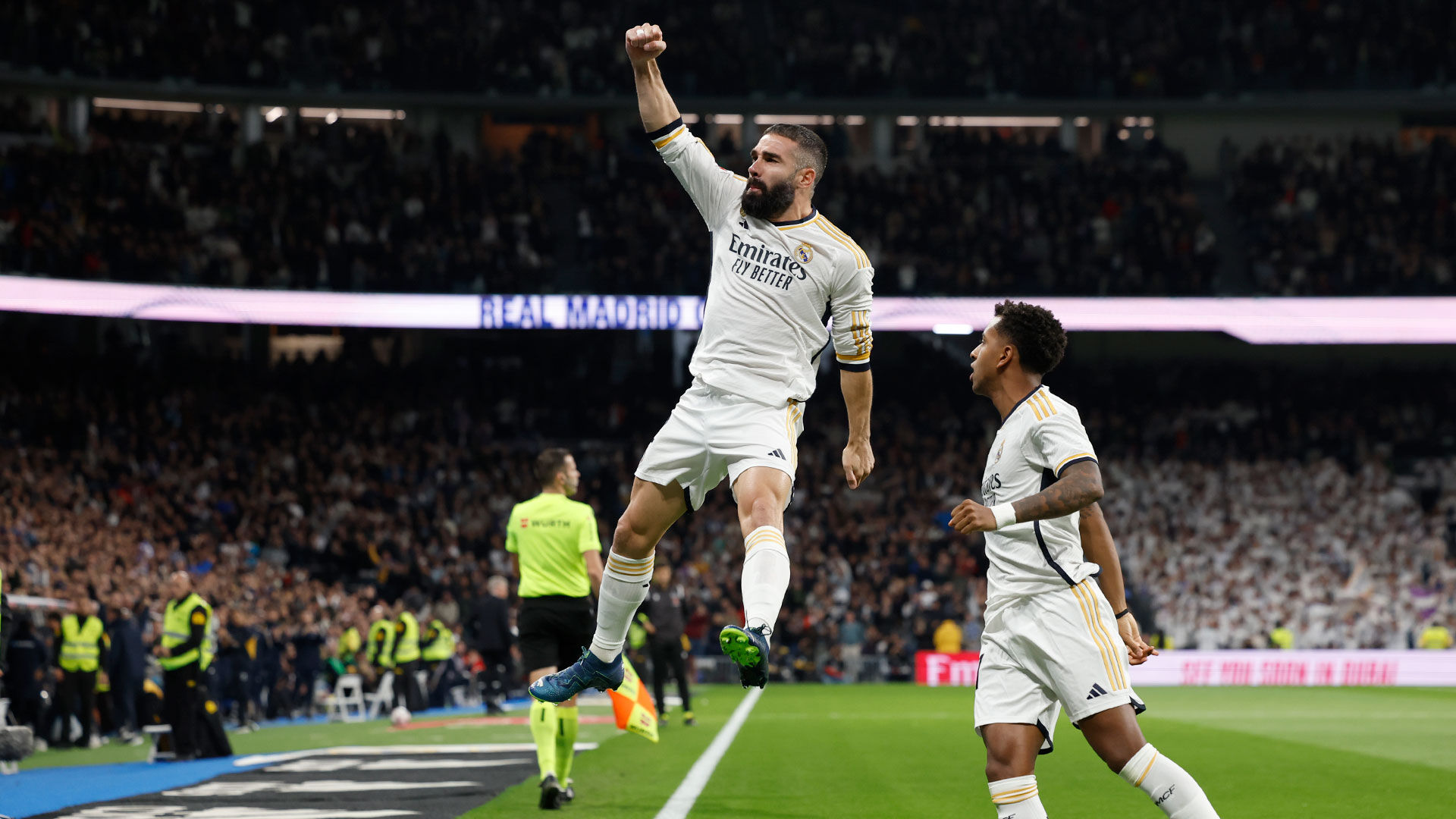 Carvajal: 'El comienzo de la segunda parte ha sido fantástico'