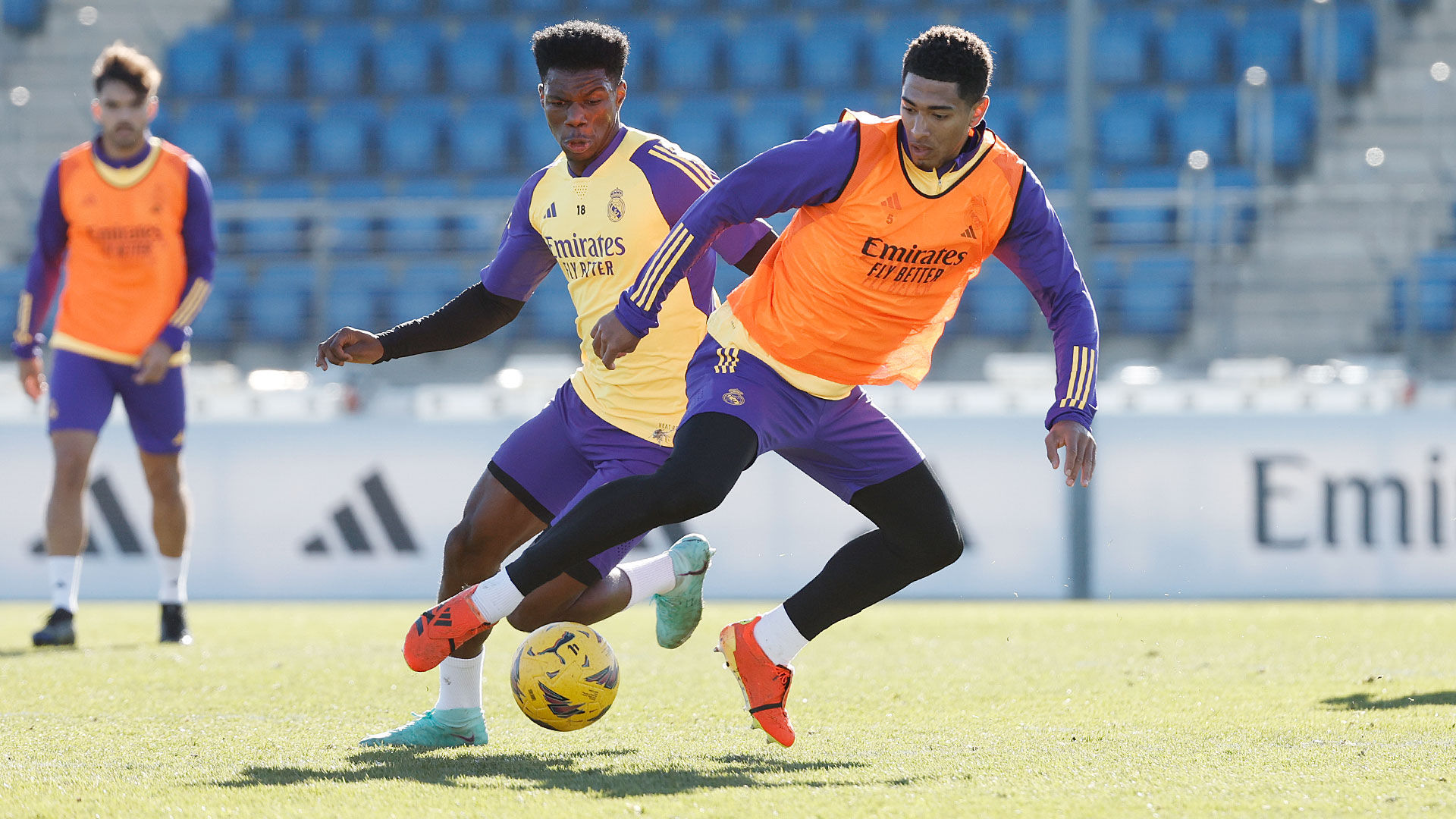 Última sesión previa al partido contra el Alavés