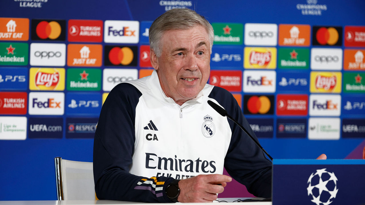 Ancelotti : "Nous sommes très enthousiastes et très motivés pour parvenir à une nouvelle finale"