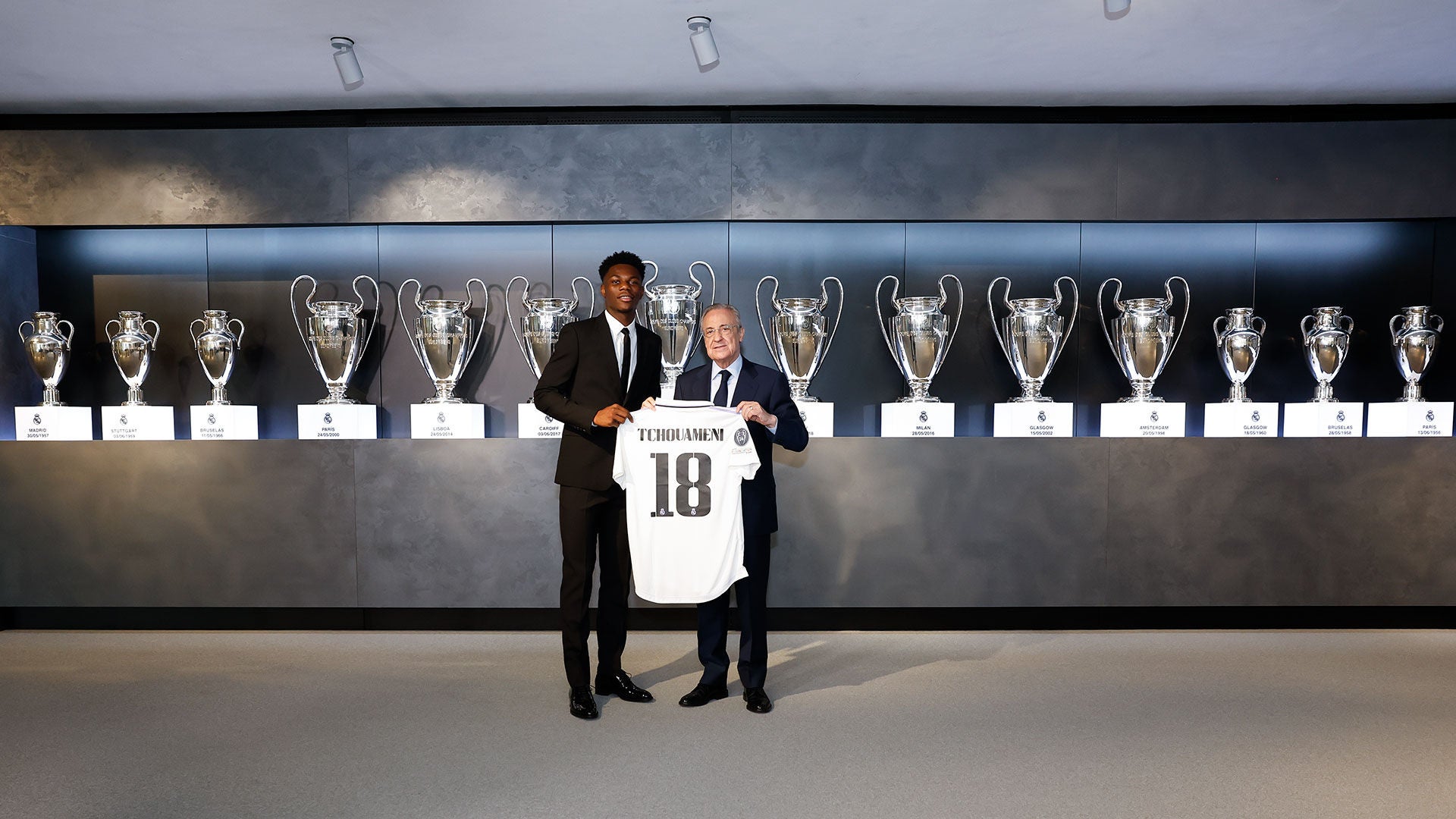 Tchouaméni, presentado como nuevo jugador del Real Madrid