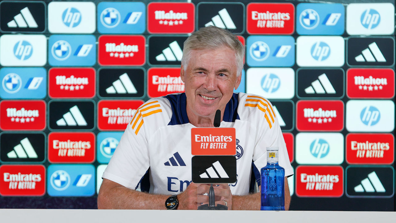 Ancelotti: “Empezamos la Liga con toda la ilusión de intentar conservar el título”