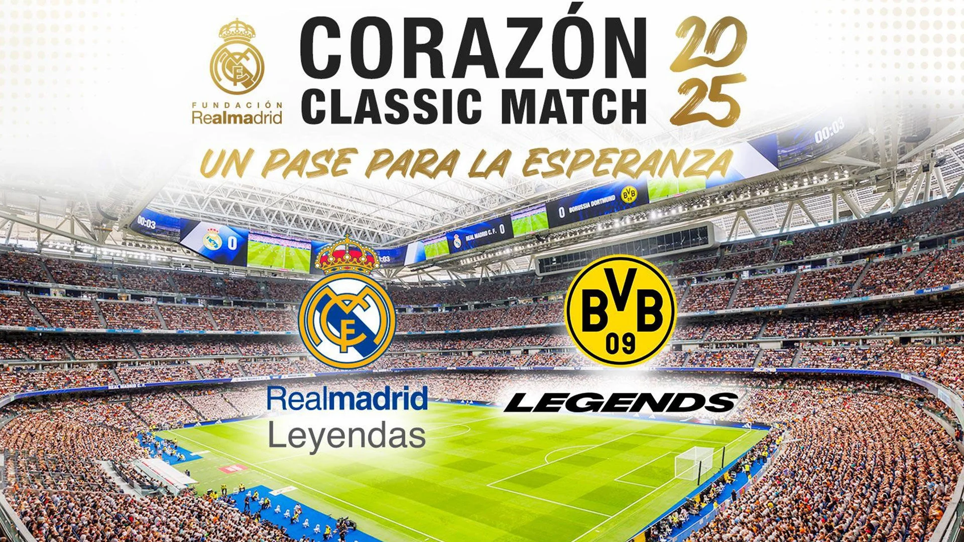 Mañana se presenta el Corazón Classic Match ‘Un pase para la esperanza’