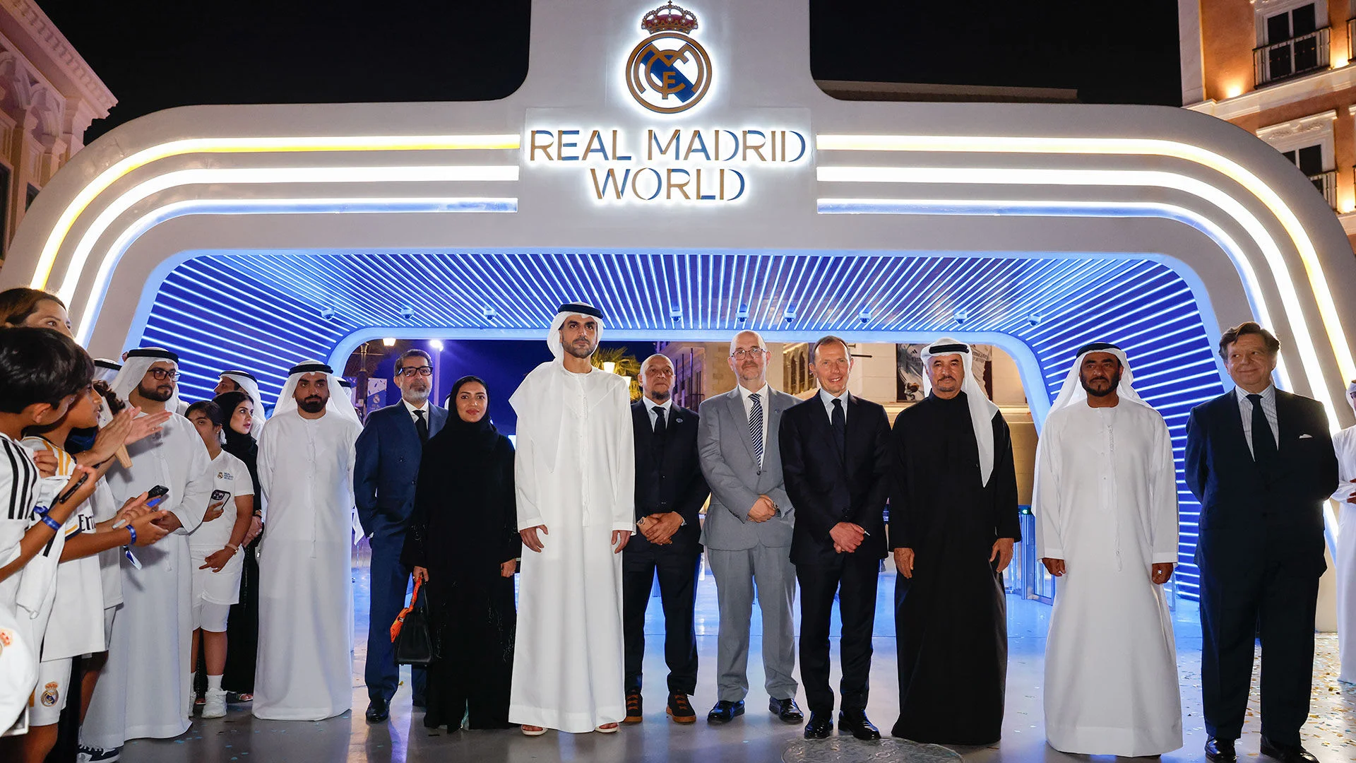 Official inauguration of Real Madrid World in Dubai, the world's first football club theme park