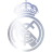 icono logo Real Madrid plateado