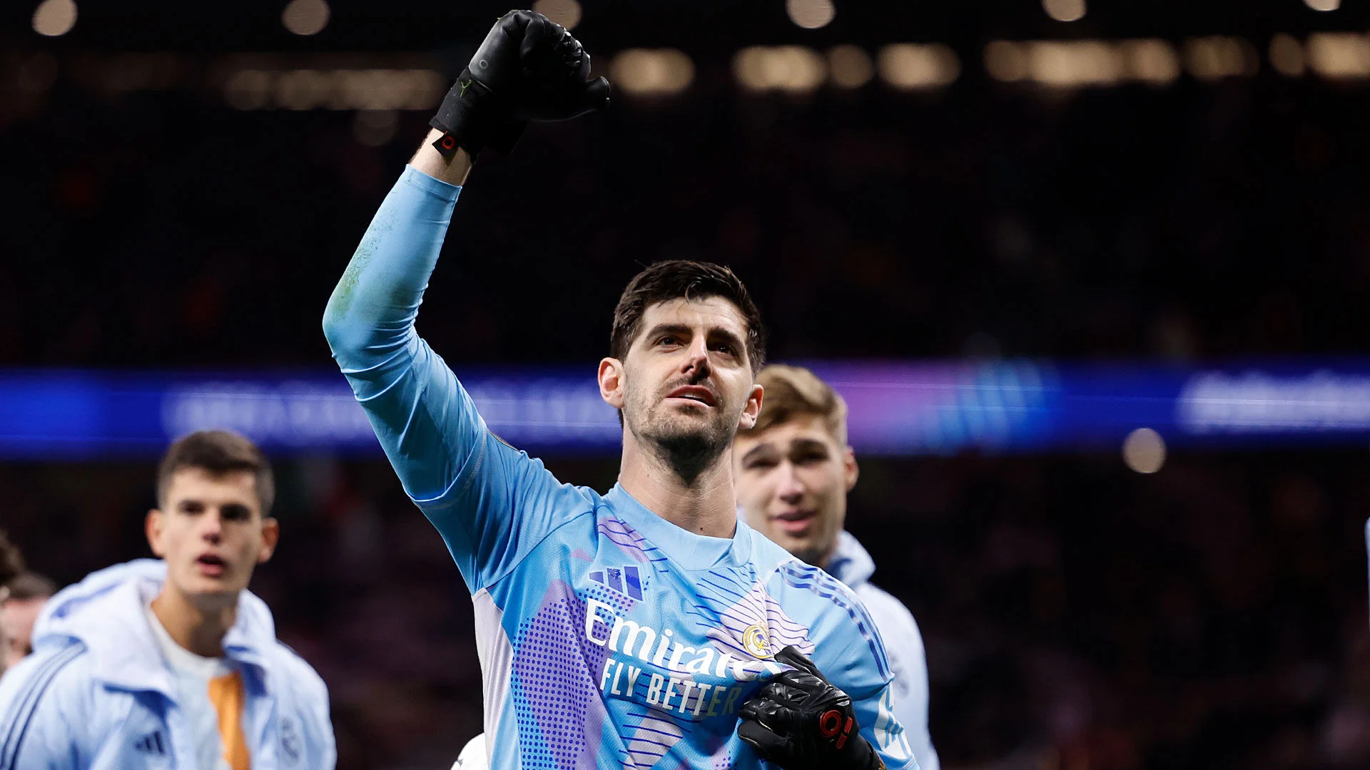 Courtois: "No hemos jugado nuestro mejor partido, pero hemos pasado"