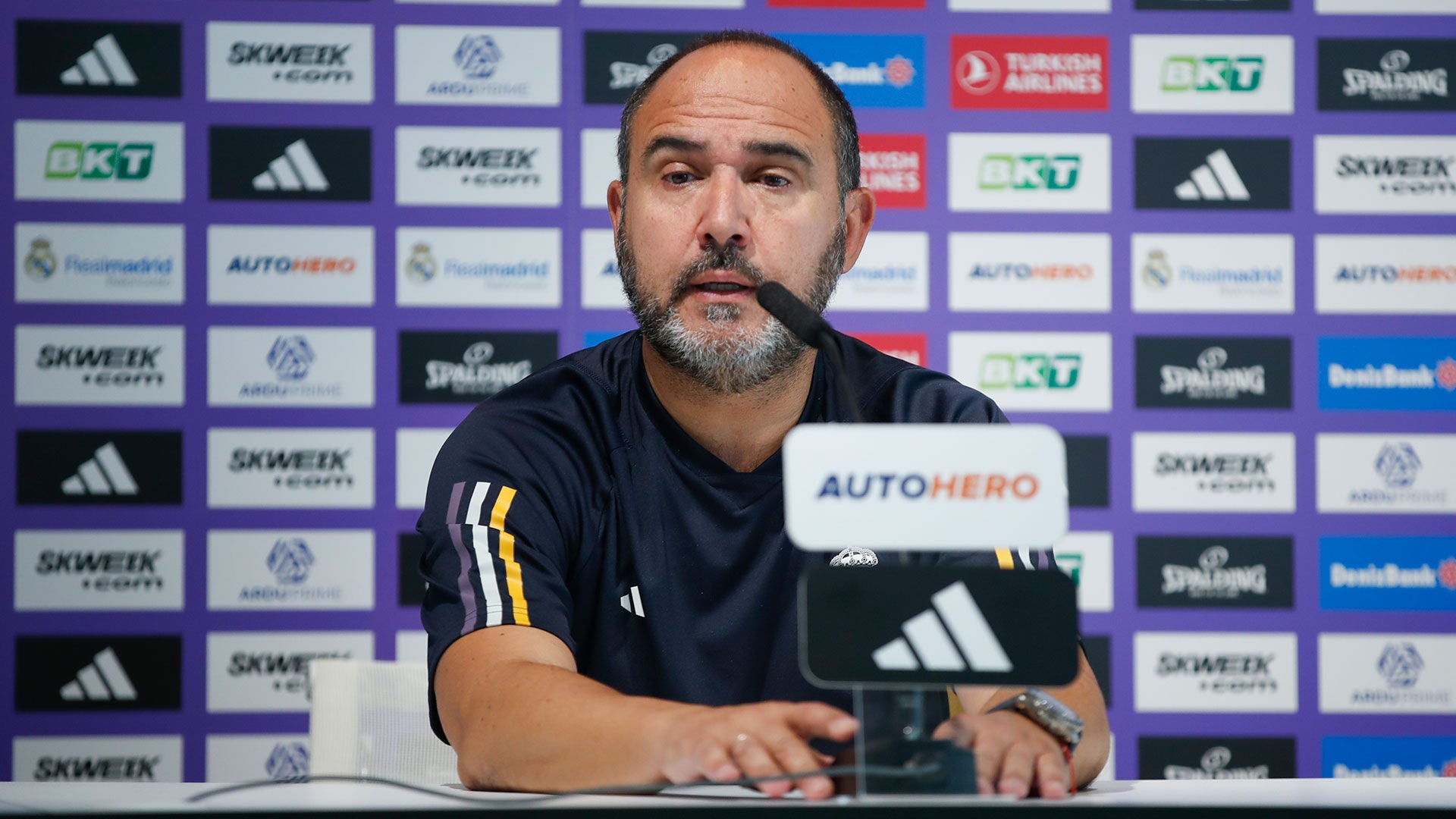 Chus Mateo: “We have to show the same energy and be alert like in the first game”