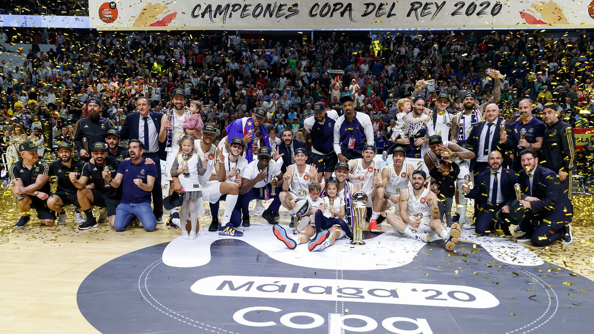 Fifth anniversary of the 28th Copa del Rey basketball triumph