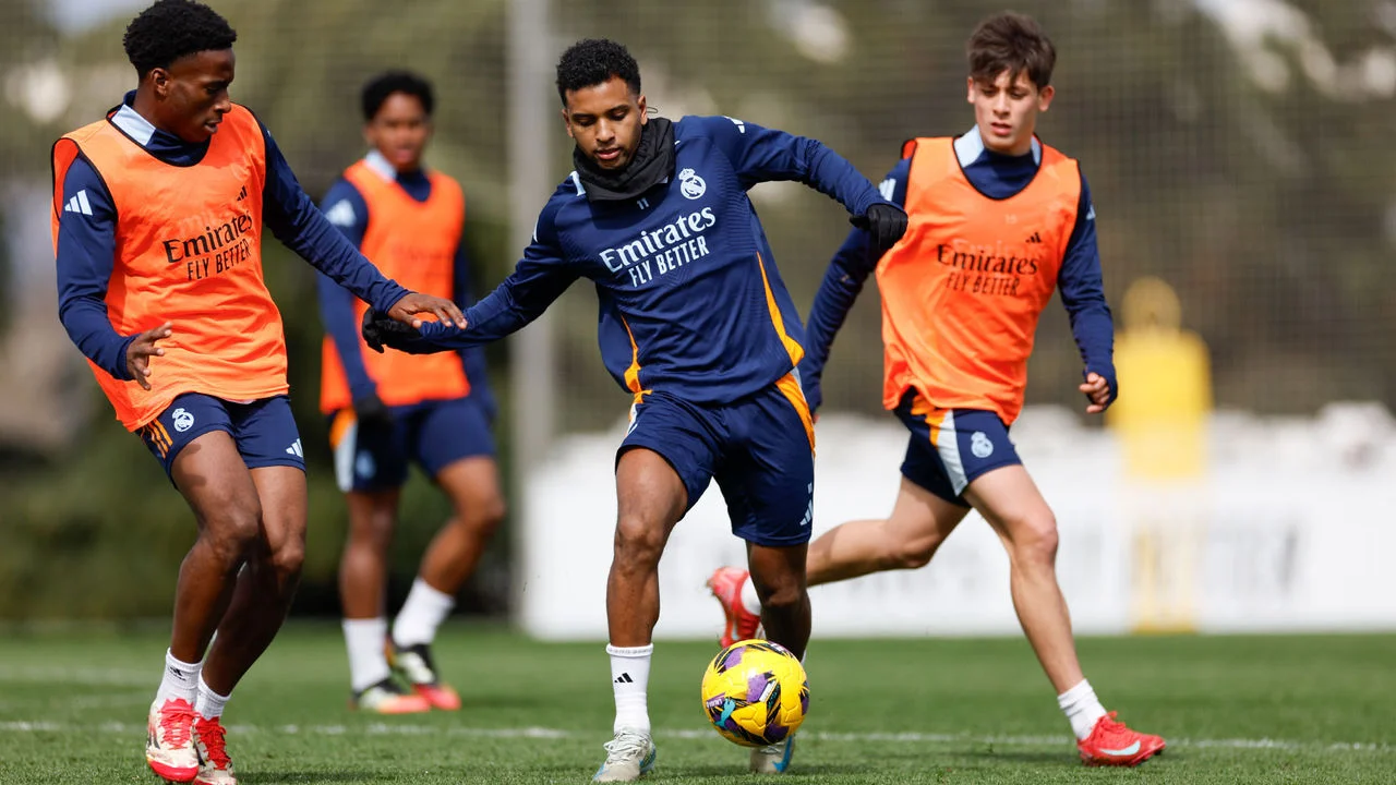 The team begin preparations for Villarreal clash