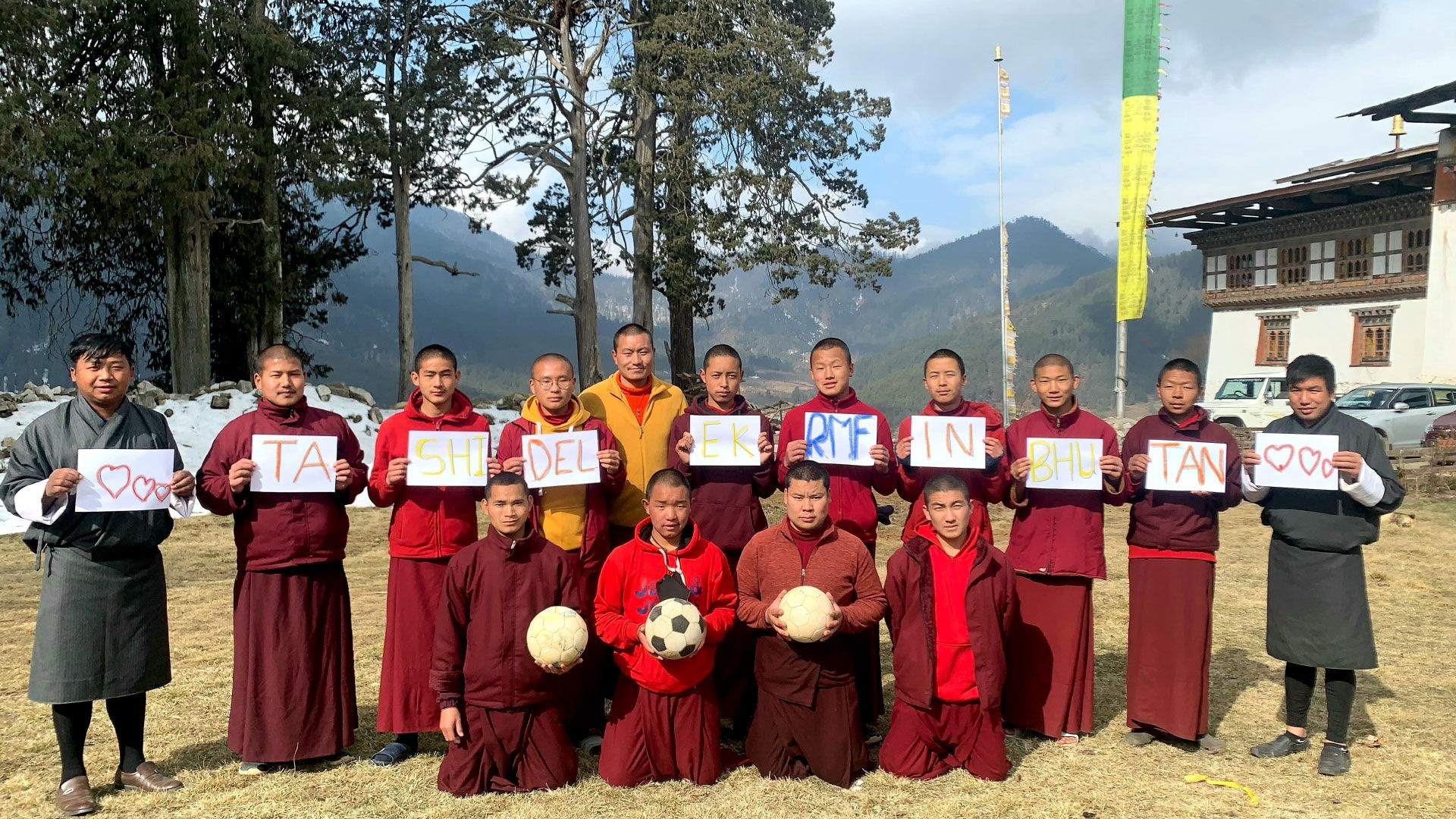 La Fundación Real Madrid y Tintefish desarrollarán una escuela en el monasterio budista de Gangteng