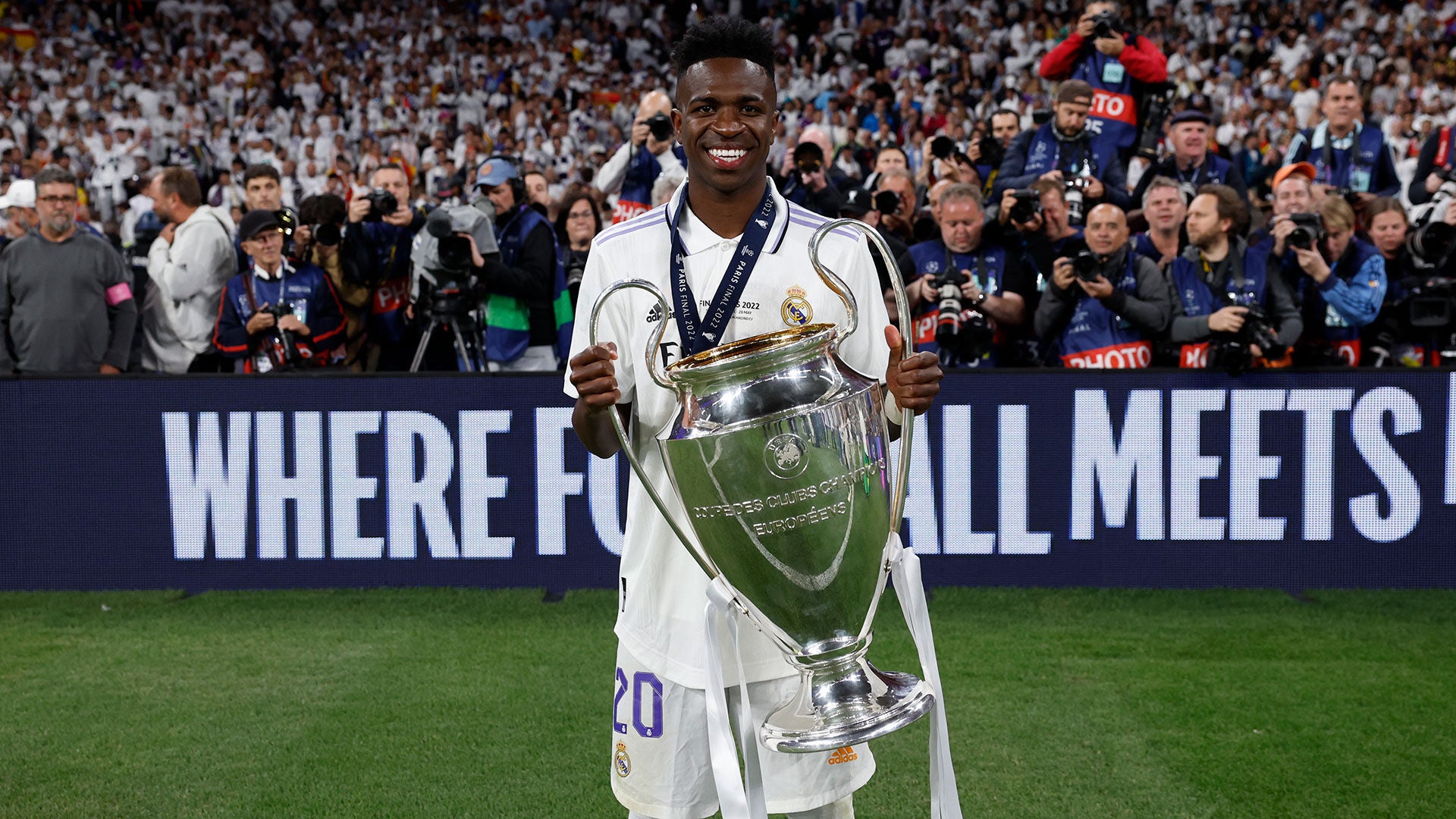 Vini Jr.: “Los jugadores del Real Madrid están acostumbrados a ganar”