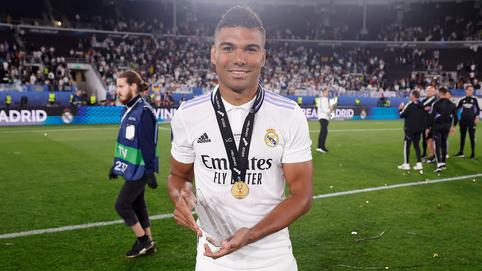 Casemiro, MVP de la Supercopa de Europa