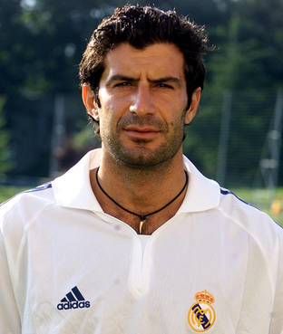 Luis figo real madrid hot sale jersey