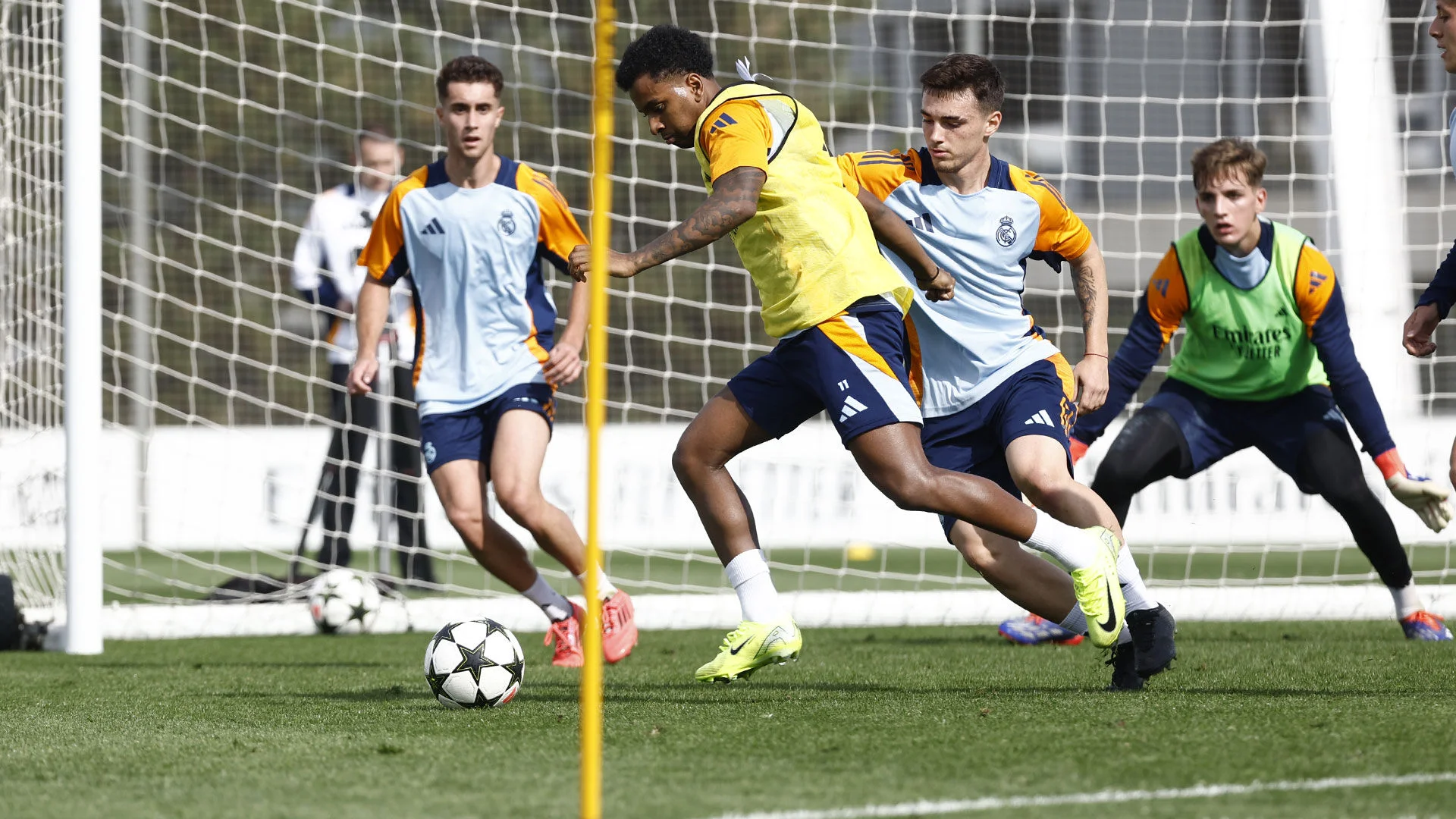 Real Madrid prepare for the Borussia Dortmund game