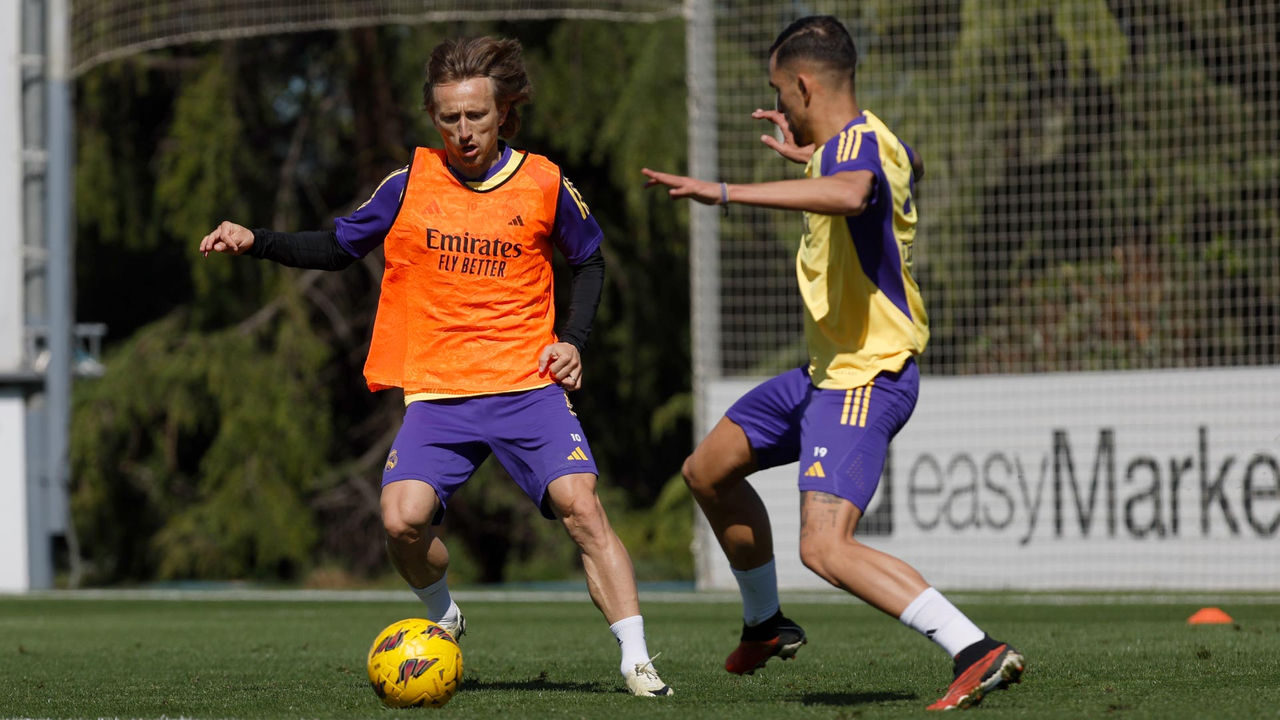 Real Madrid se prepara para o jogo contra o Mallorca