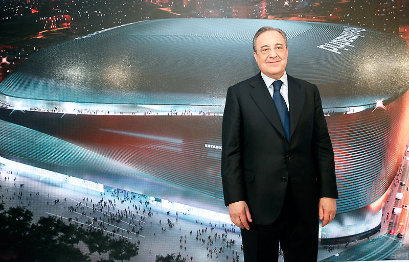 Florentino Pérez: 'El nuevo Bernabéu será un estadio especial, único y espectacular'
