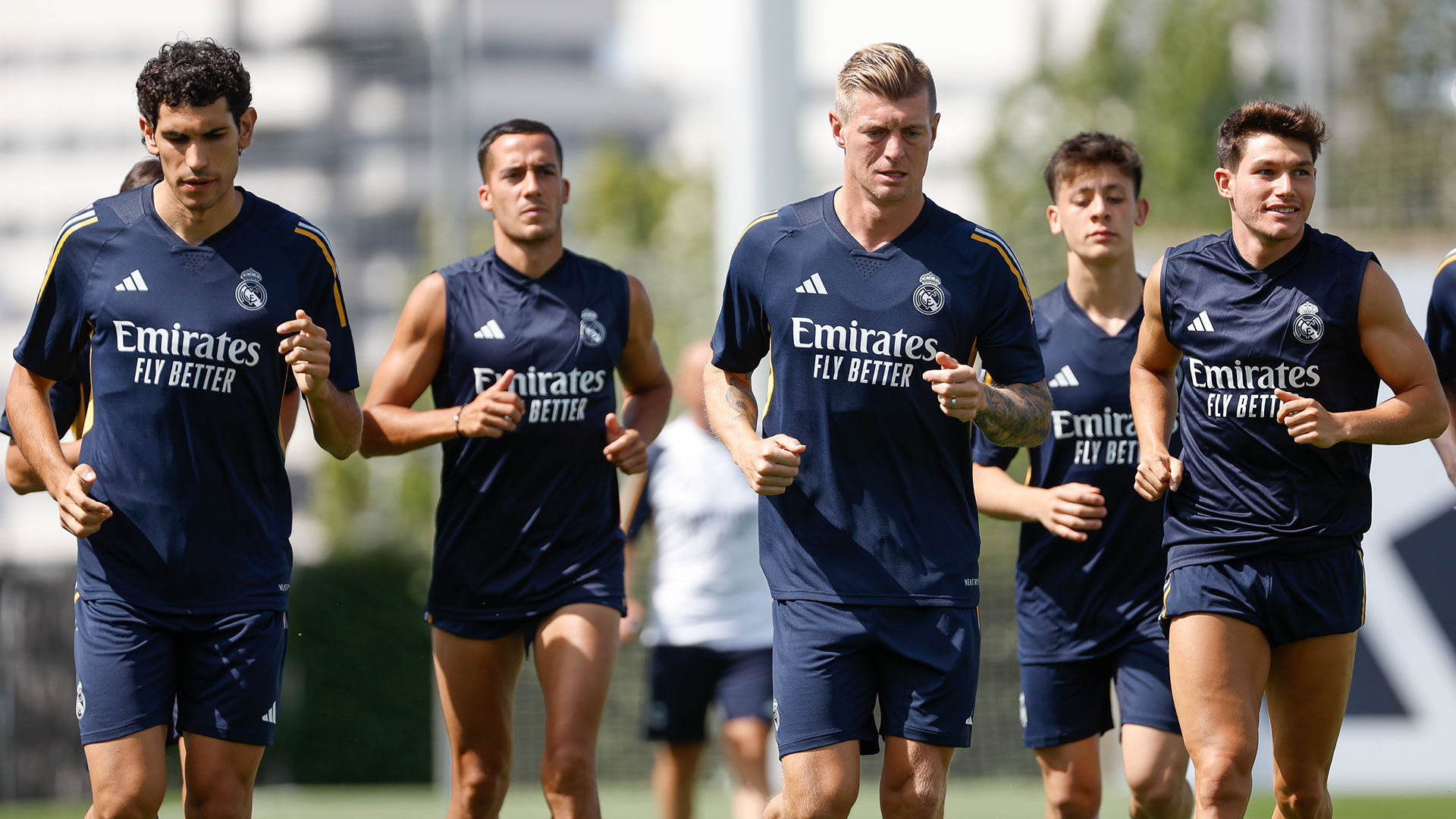 El equipo completa otra doble jornada de entrenamientos