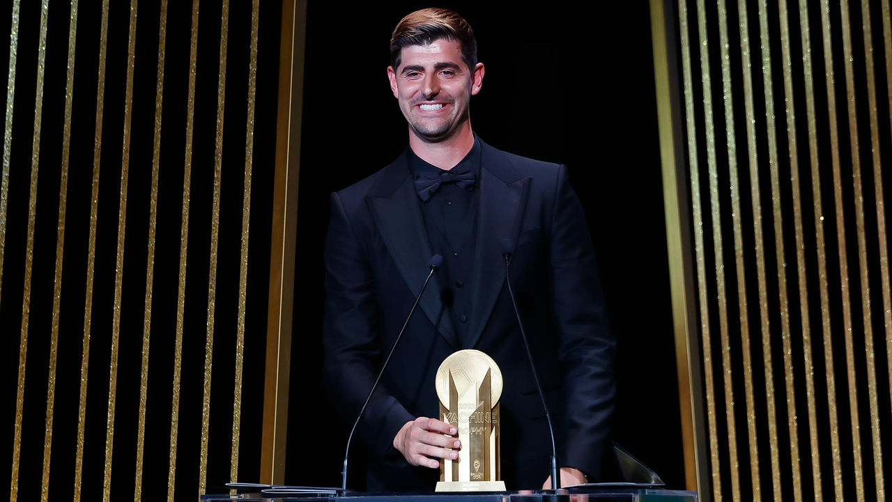 Courtois, Trofeo Yashin al mejor portero de 2022