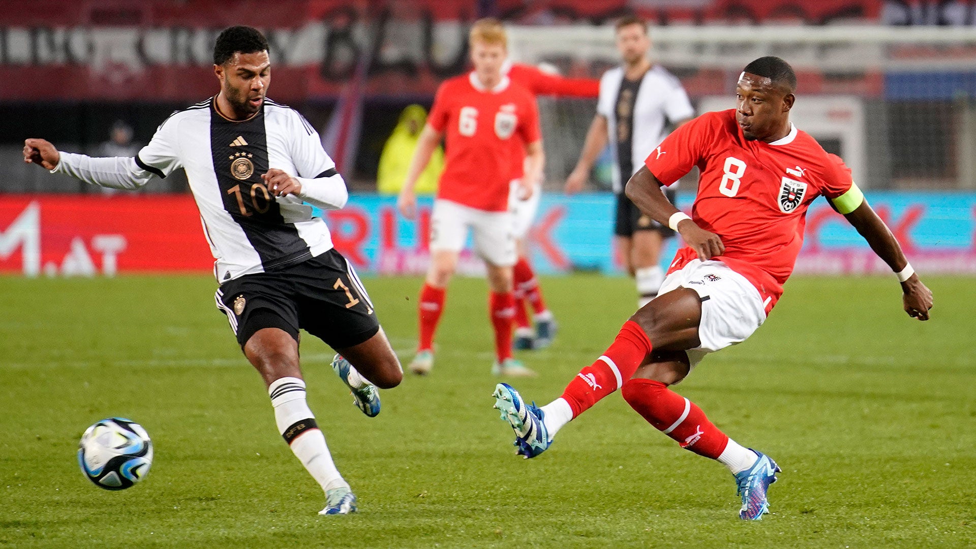 2-0: Alaba, titular en la victoria de Austria frente a Alemania