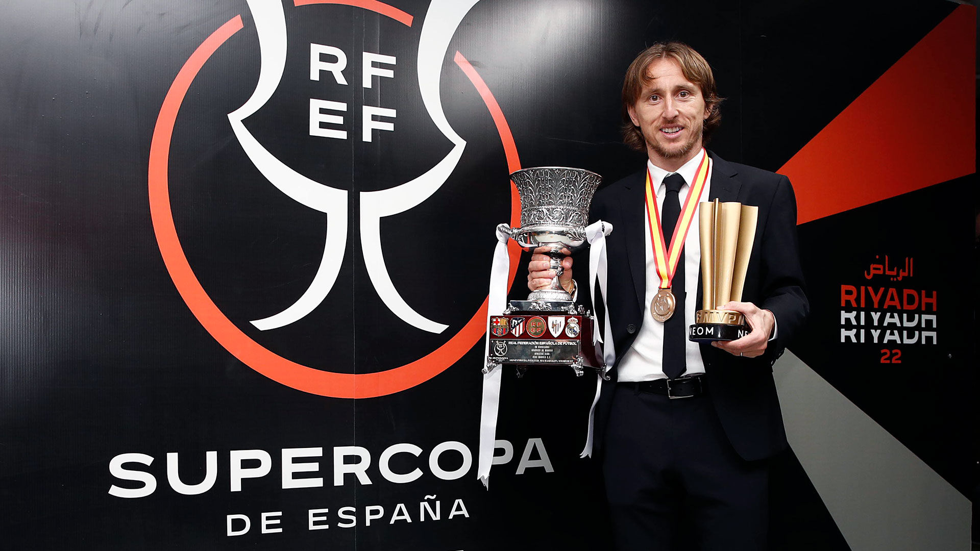 Modrić, MVP de la final de la Supercopa de España