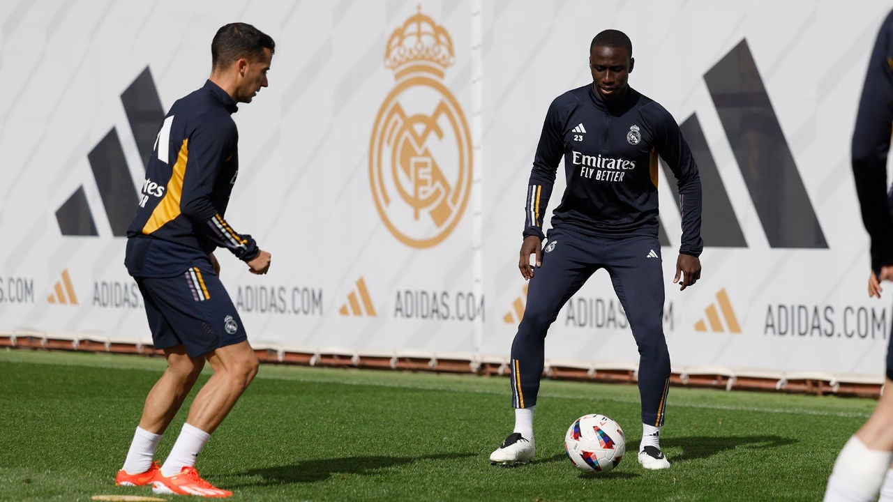 Primer entrenamiento de la semana en la Ciudad Real Madrid