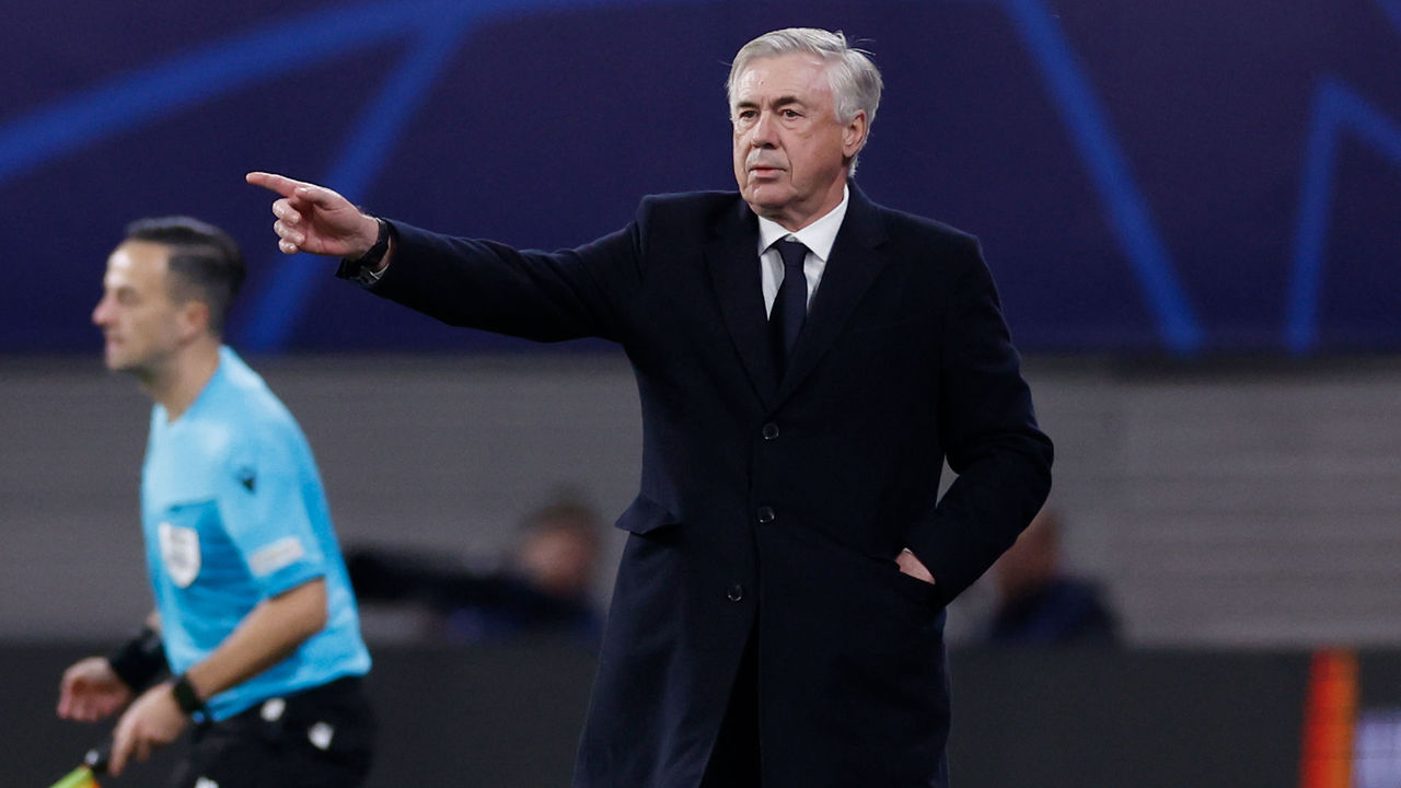 Ancelotti: "Ha sido un partido duro y difícil, pero el equipo ha aguantado hasta el final"