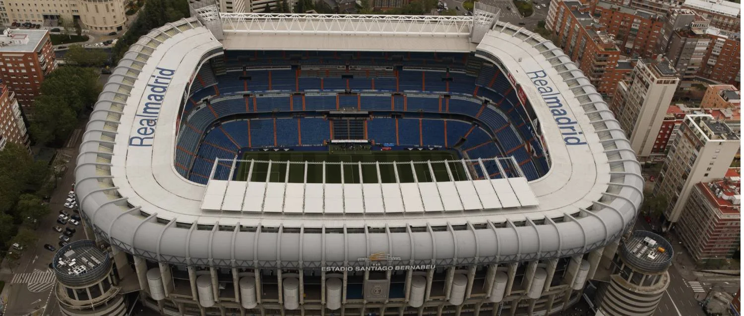 Estadio Santiago Bernabéu años 90