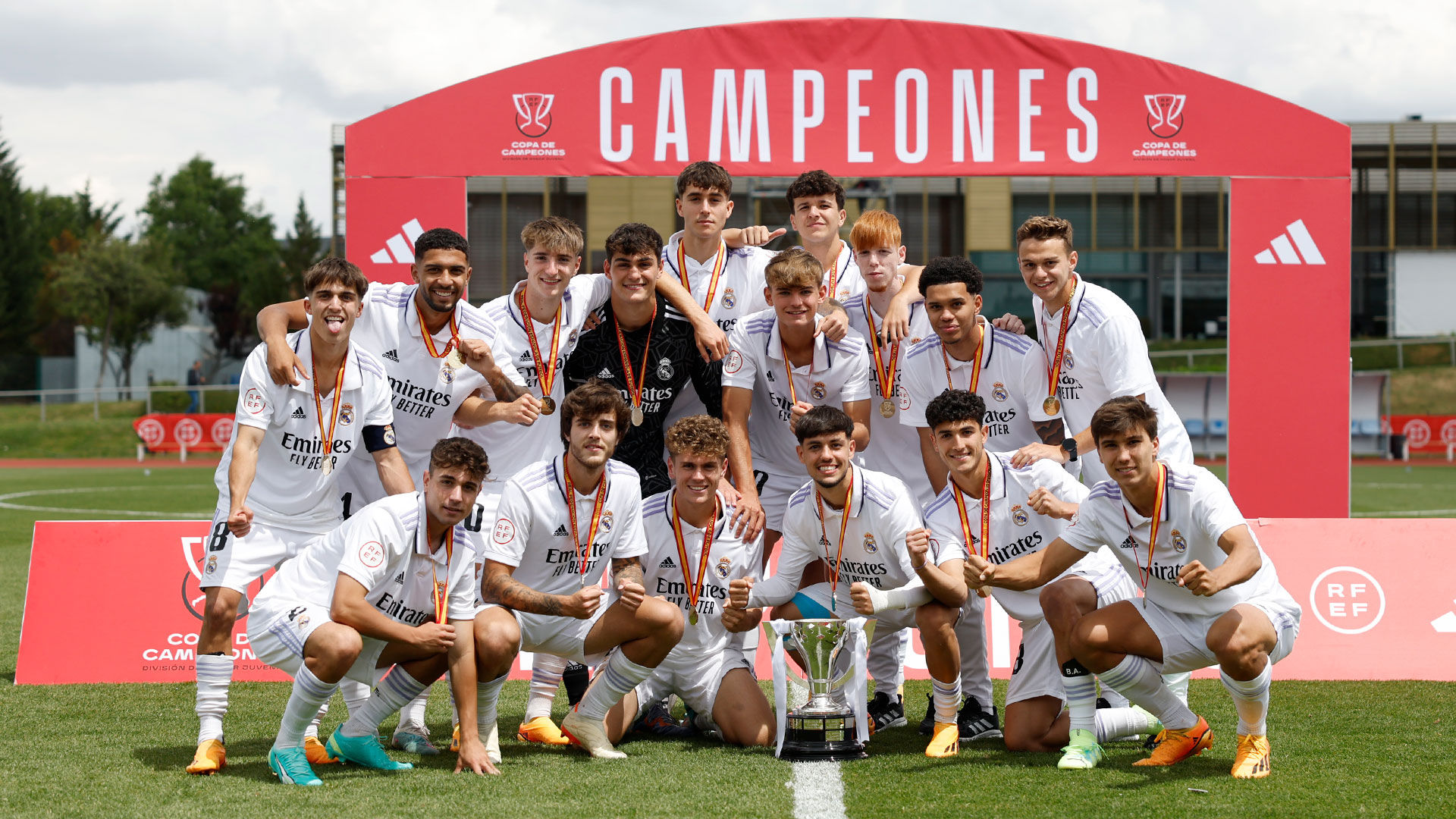 Segundo triplete del Juvenil A