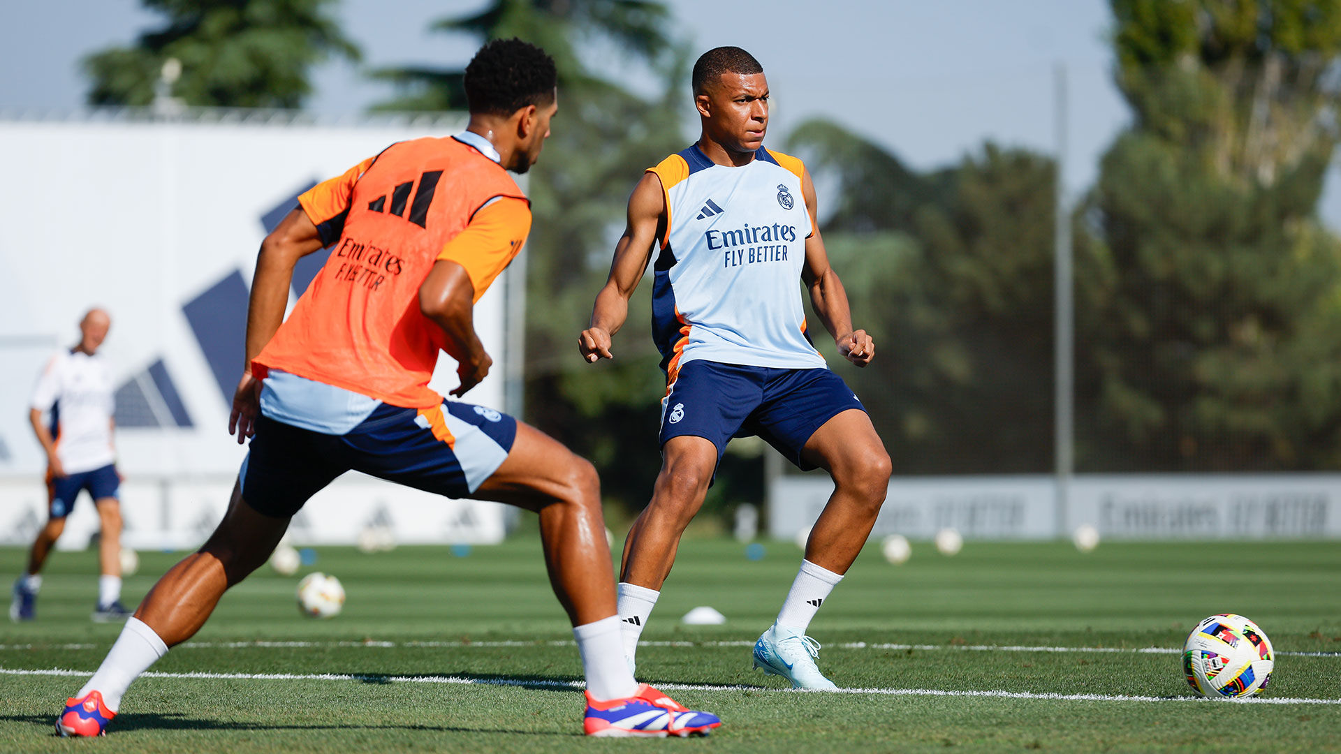 Another training session at Real Madrid City