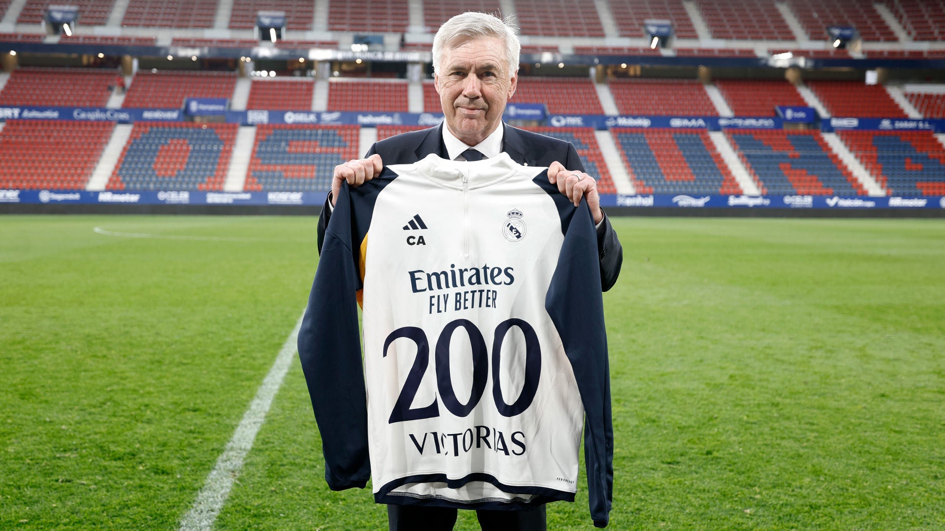 Ancelotti, 200 victorias con el Real Madrid 