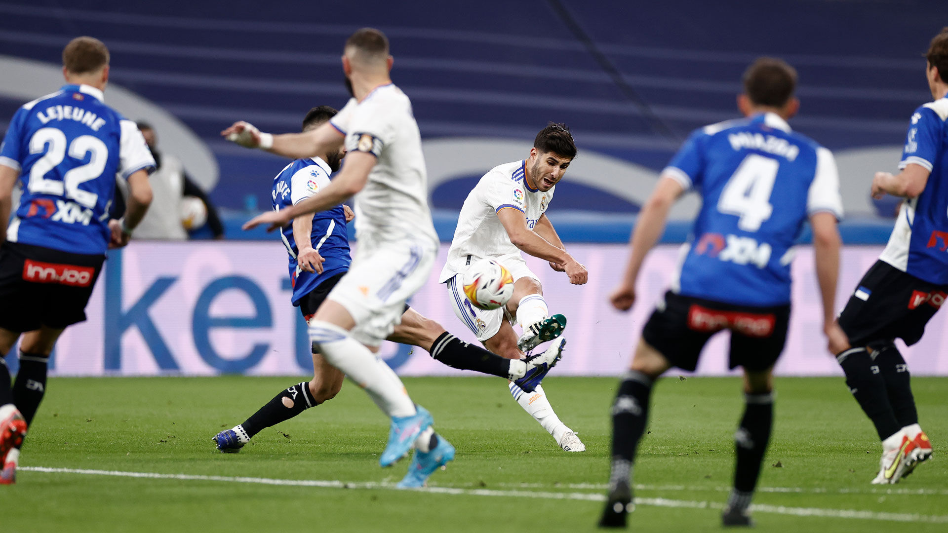 Así fue el golazo de Asensio contra el Alavés