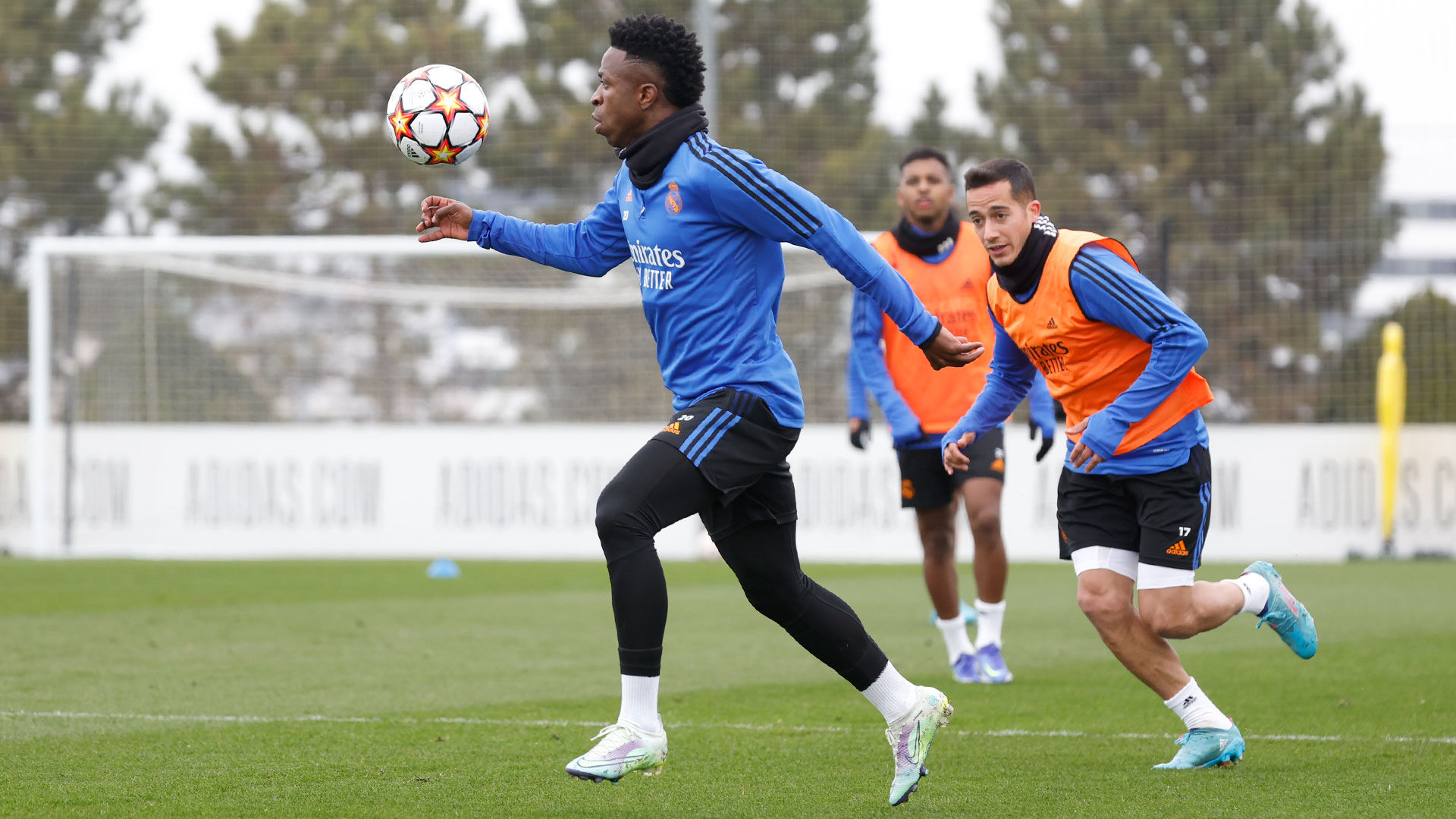 El equipo sigue preparando el partido contra el PSG