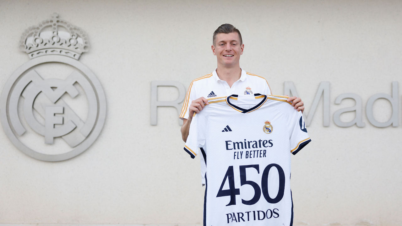Kroos, 450 partidos con el Real Madrid