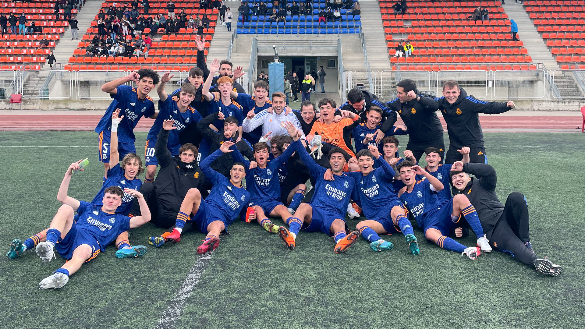 El Juvenil B, campeón del Grupo XII de la División Nacional