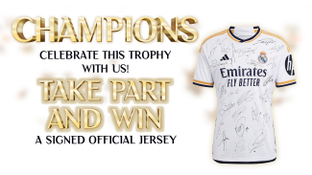 Win a jersey signed by the league champions!