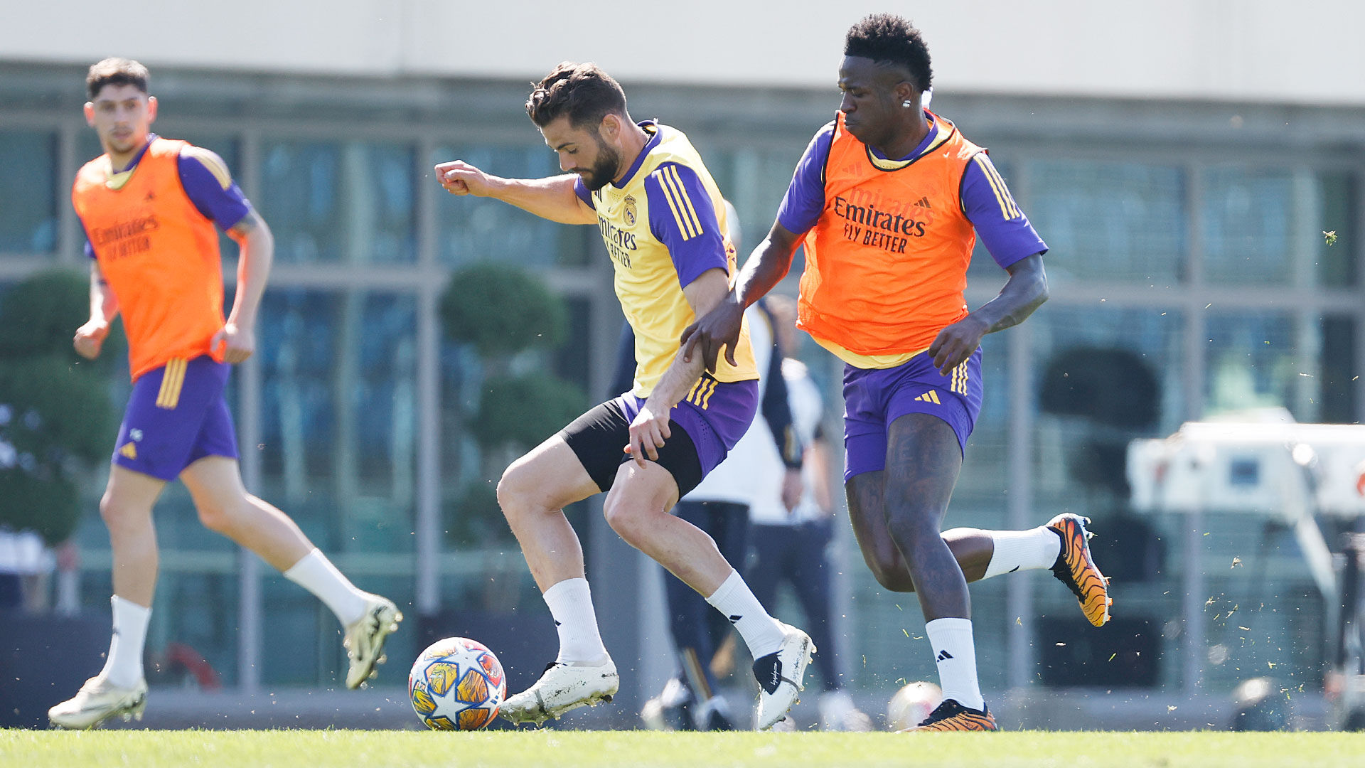 El equipo sigue preparando el partido contra el Manchester City