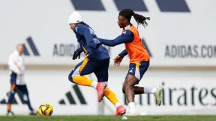 El equipo prepara el partido contra el Villarreal