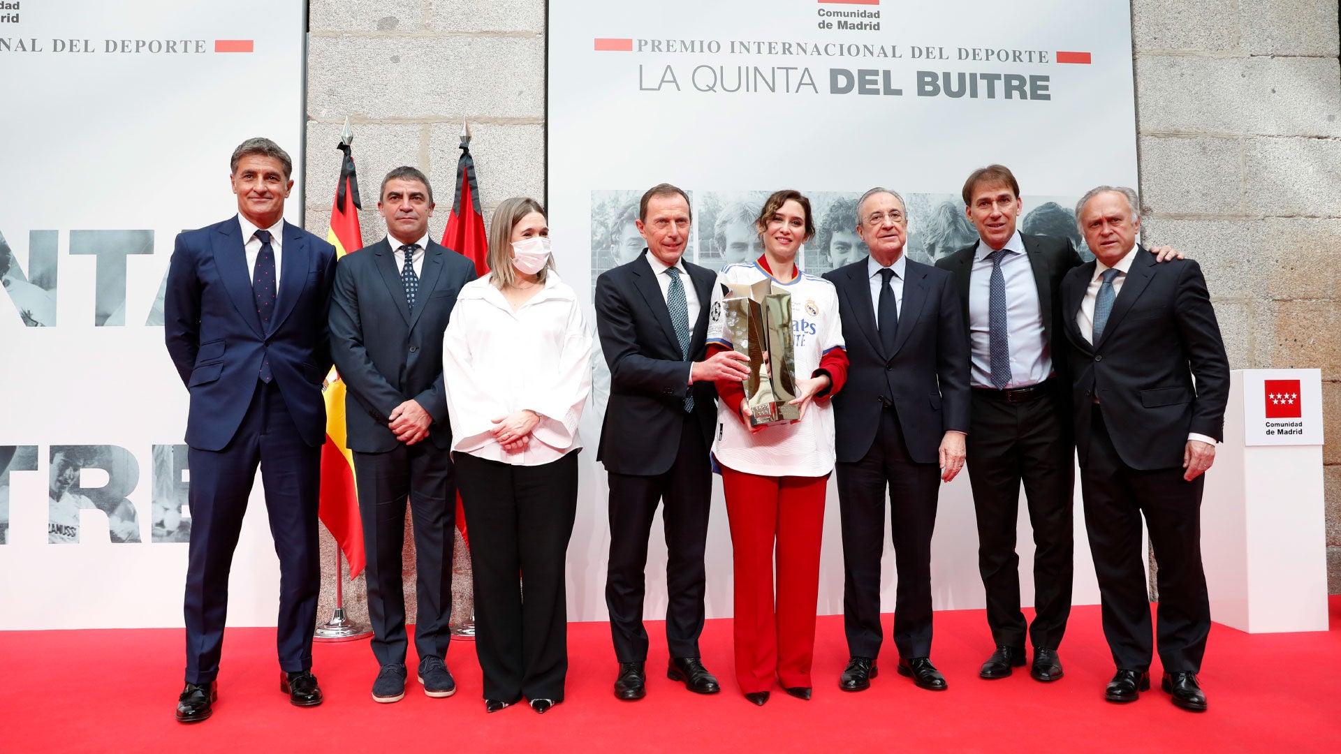 La Quinta del Buitre recibe el Premio Internacional del Deporte de la Comunidad de Madrid