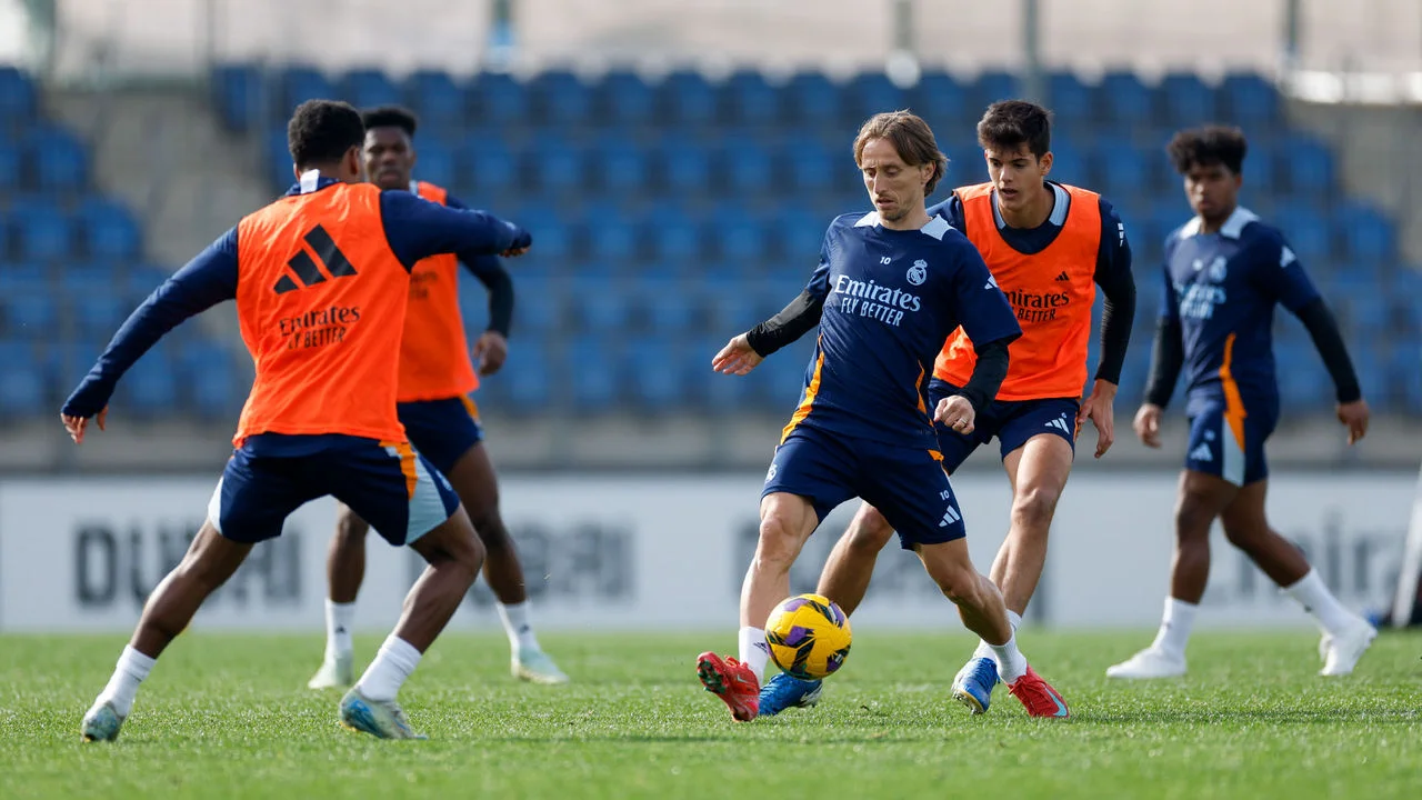 El Real Madrid prepara el partido ante Osasuna