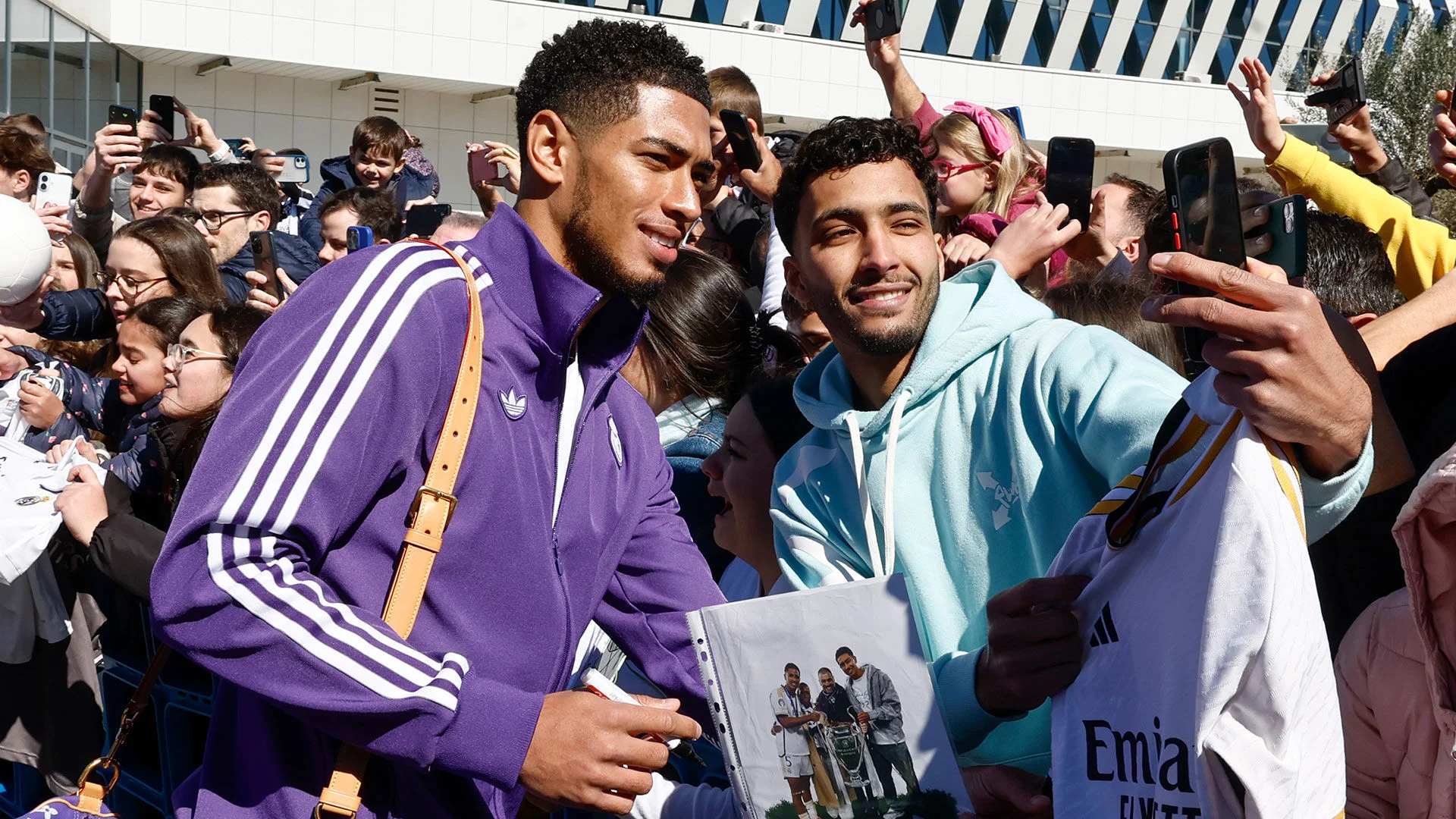 Así fue la llegada del Real Madrid a Castellón