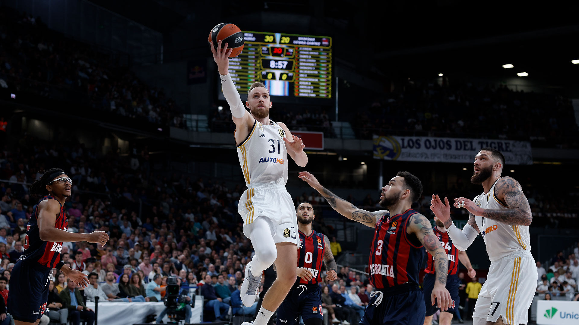 Real Madrid-Baskonia, en el playoff de la Euroliga