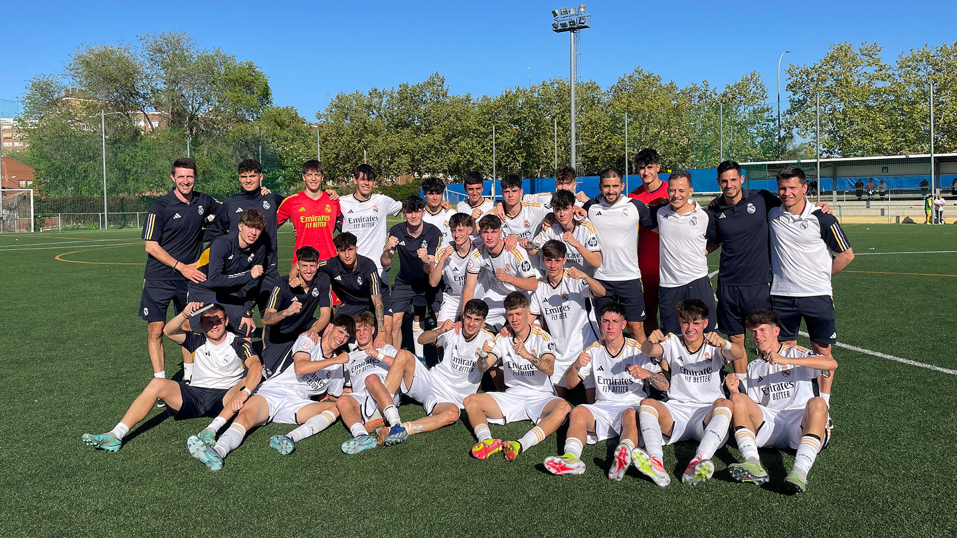 El Juvenil B, campeón del Grupo 12 de la División Nacional