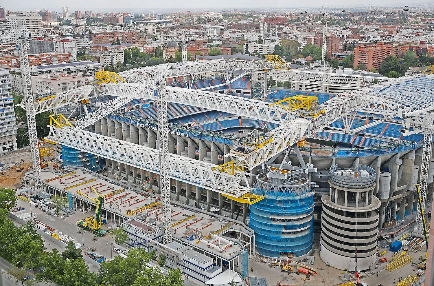 el santiago bernabéu del siglo xxi en marcha