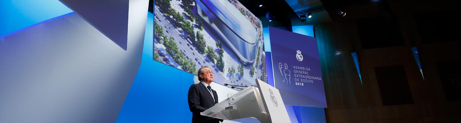 Florentino Pérez: “El Santiago Bernabéu del siglo XXI seguirá siendo el escenario de las emociones que marcará el futuro del Real Madrid”